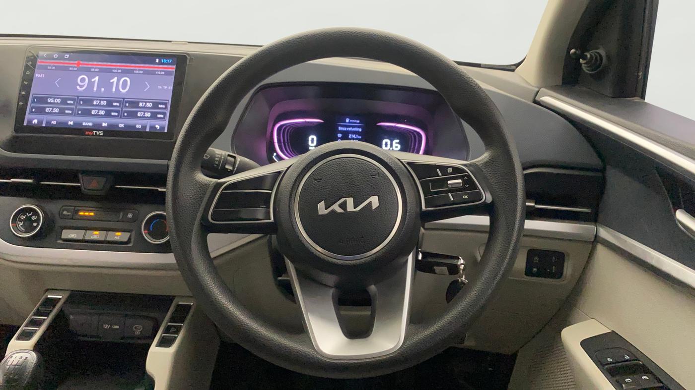 2023 KIA CARENS PRESTIGE 1.5 PETROL 7 STR, Petrol, Manual, 52,636 km, Steering Wheel Close Up