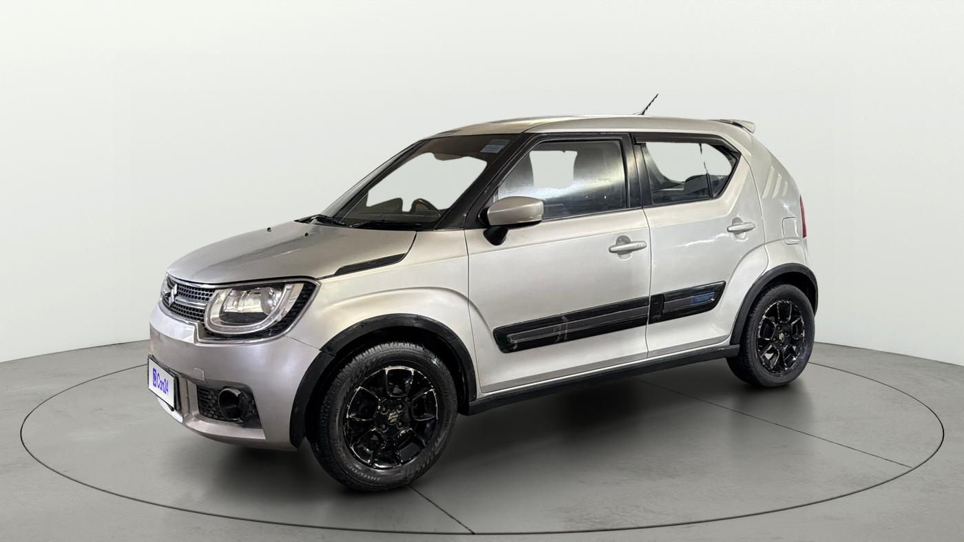 2017 Maruti IGNIS ALPHA 1.2, Petrol, Manual, 74,535 km, Left Front Diagonal