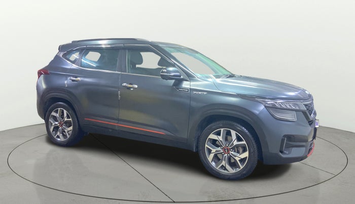 2021 KIA SELTOS X LINE 1.4 PETROL DCT, Petrol, Automatic, 65,509 km, Right Front Diagonal