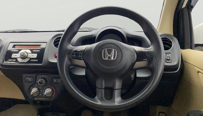 2015 Honda Amaze 1.2L I-VTEC S, Petrol, Manual, 31,218 km, Steering Wheel Close Up