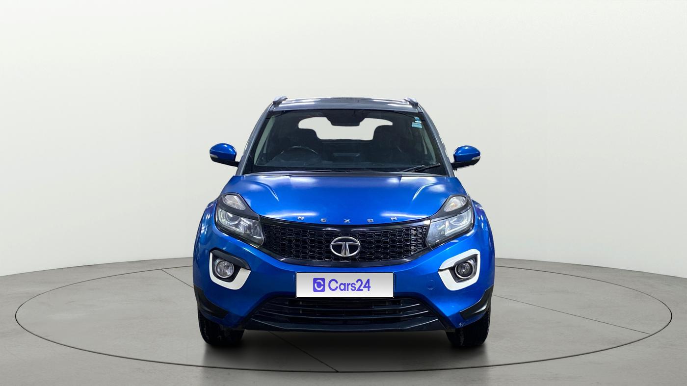 2018 Tata NEXON XZA PLUS DIESEL DUAL TONE, Diesel, Automatic, 90,714 km, Front
