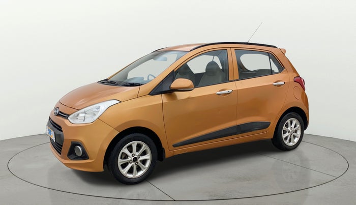2015 Hyundai Grand i10 ASTA 1.2 KAPPA VTVT, Petrol, Manual, 80,994 km, Left Front Diagonal
