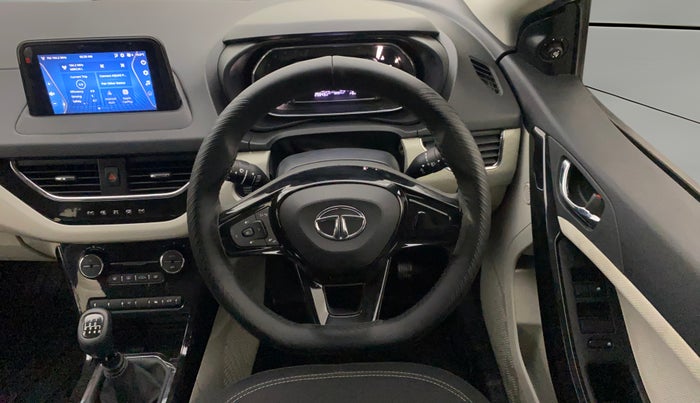 2022 Tata NEXON XZ PLUS PETROL, Petrol, Manual, 25,505 km, Steering Wheel Close Up