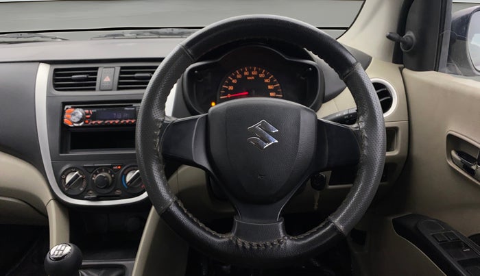 2015 Maruti Celerio VXI, Petrol, Manual, 99,412 km, Steering Wheel Close Up