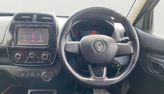 2017 Renault Kwid RXT 1.0, Petrol, Manual, 84,334 km, Steering Wheel Close Up