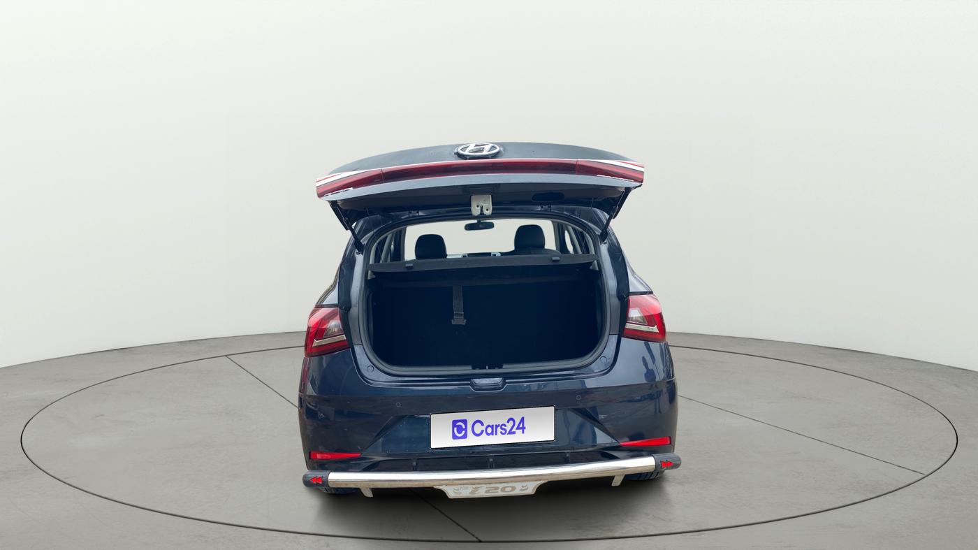 2022 Hyundai NEW I20 Sportz 1.2 IVT, Petrol, Automatic, 2,609 km, Boot Door Open