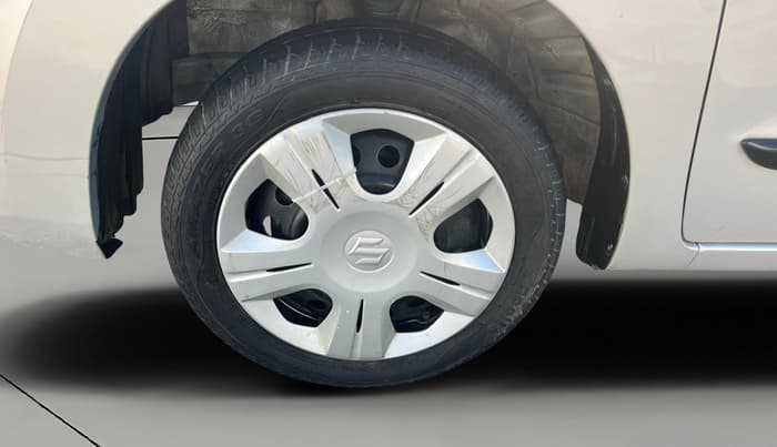 2017 Maruti Wagon R 1.0 VXI (O) AMT, Petrol, Automatic, 20,635 km, Left Front Wheel
