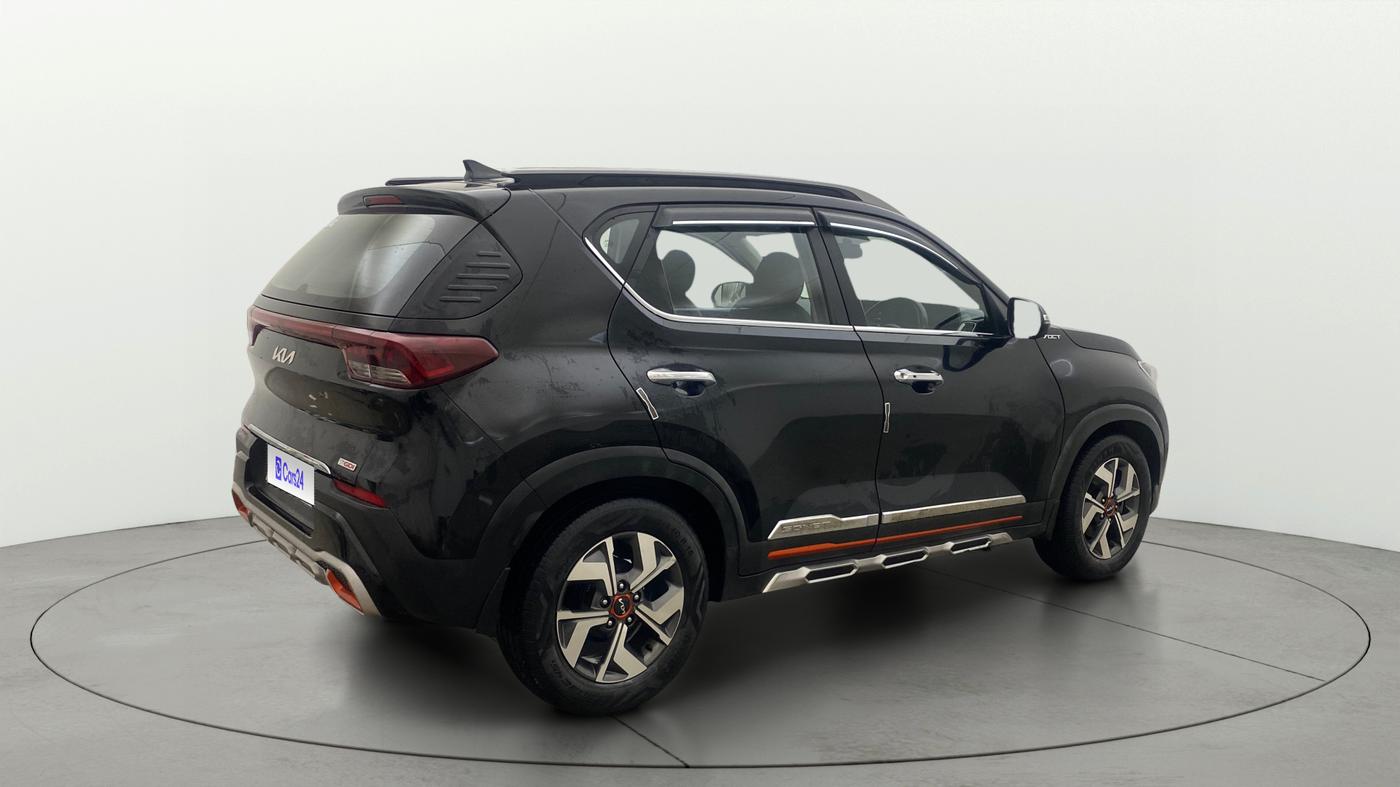 2022 KIA SONET HTX ANNIVERSARY EDITION 1.0 DCT, Petrol, Automatic, 69,630 km, Right Back Diagonal