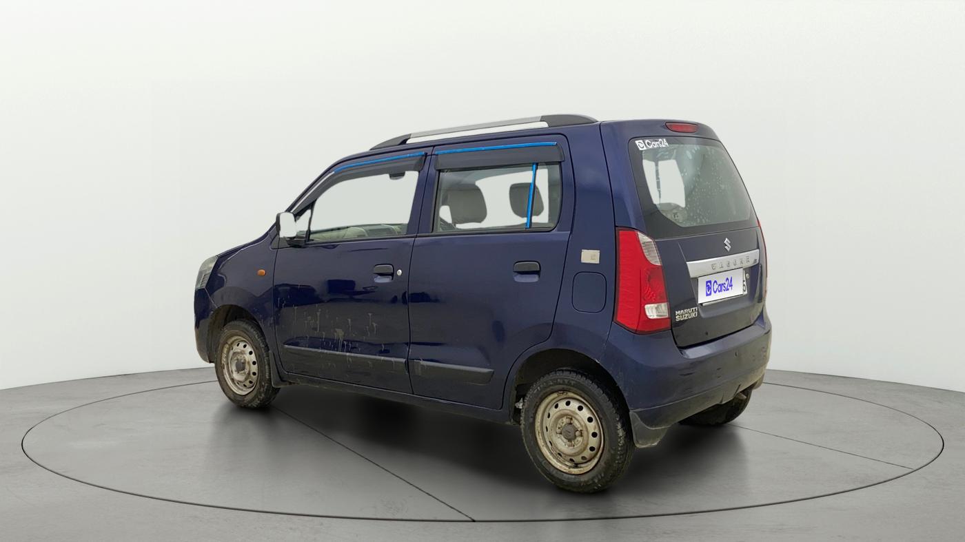2018 Maruti Wagon R 1.0 LXI CNG, CNG, Manual, 29,874 km, Left Back Diagonal