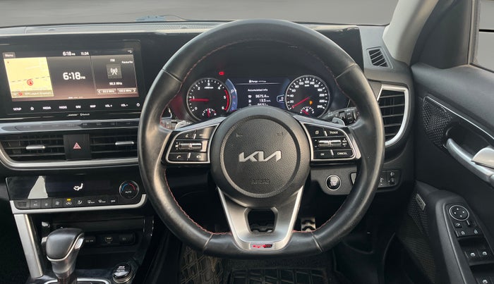 2021 KIA SELTOS GTX PLUS AT 1.5 DIESEL, Diesel, Automatic, 1,47,103 km, Steering Wheel Close Up