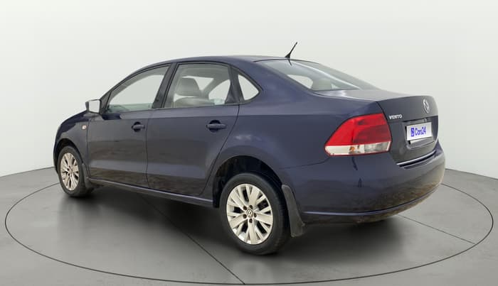 2015 Volkswagen Vento HIGHLINE PETROL AT, Petrol, Automatic, 97,759 km, Left Back Diagonal