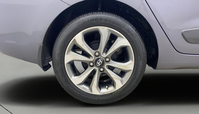 2017 Hyundai Xcent SX 1.2 (O), Petrol, Manual, 44,767 km, Right Rear Wheel