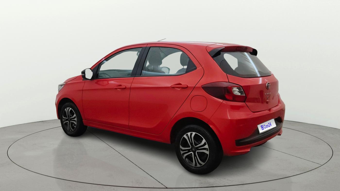 2024 Tata Tiago XTA PETROL, Petrol, Automatic, 35,199 km, Left Back Diagonal