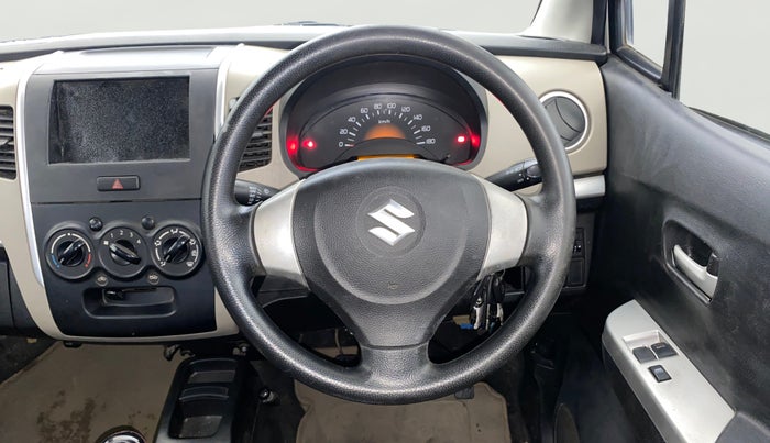 2015 Maruti Wagon R 1.0 LXI, Petrol, Manual, 25,712 km, Steering Wheel Close Up