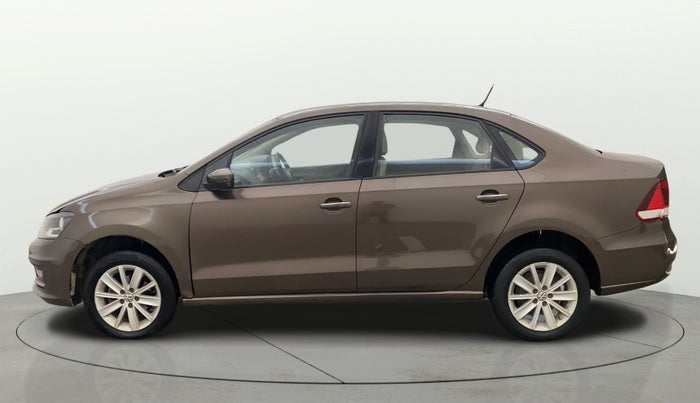 2016 Volkswagen Vento HIGHLINE PETROL AT, Petrol, Automatic, 1,21,926 km, Left Side