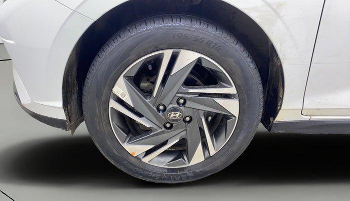 2021 Hyundai NEW I20 ASTA (O) 1.2 MT, Petrol, Manual, 26,302 km, Left Front Wheel