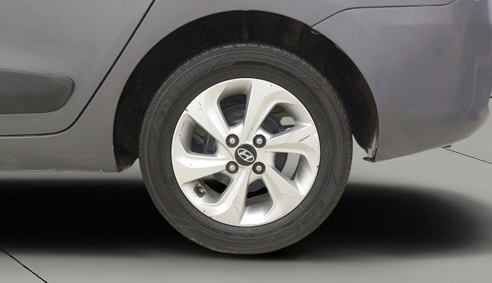 2019 Hyundai Xcent SX 1.2, CNG, Manual, 1,11,588 km, Left Rear Wheel