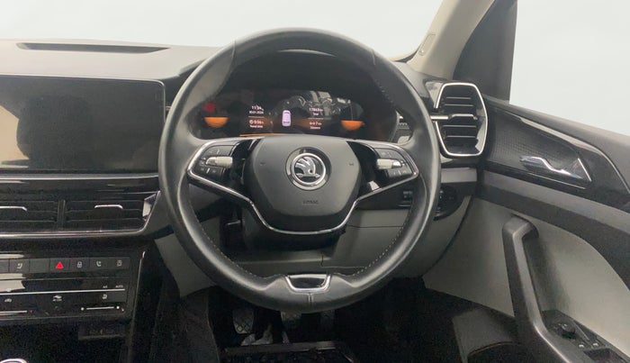 2024 Skoda KUSHAQ STYLE 1.0L TSI MT, Petrol, Manual, 17,862 km, Steering Wheel Close Up