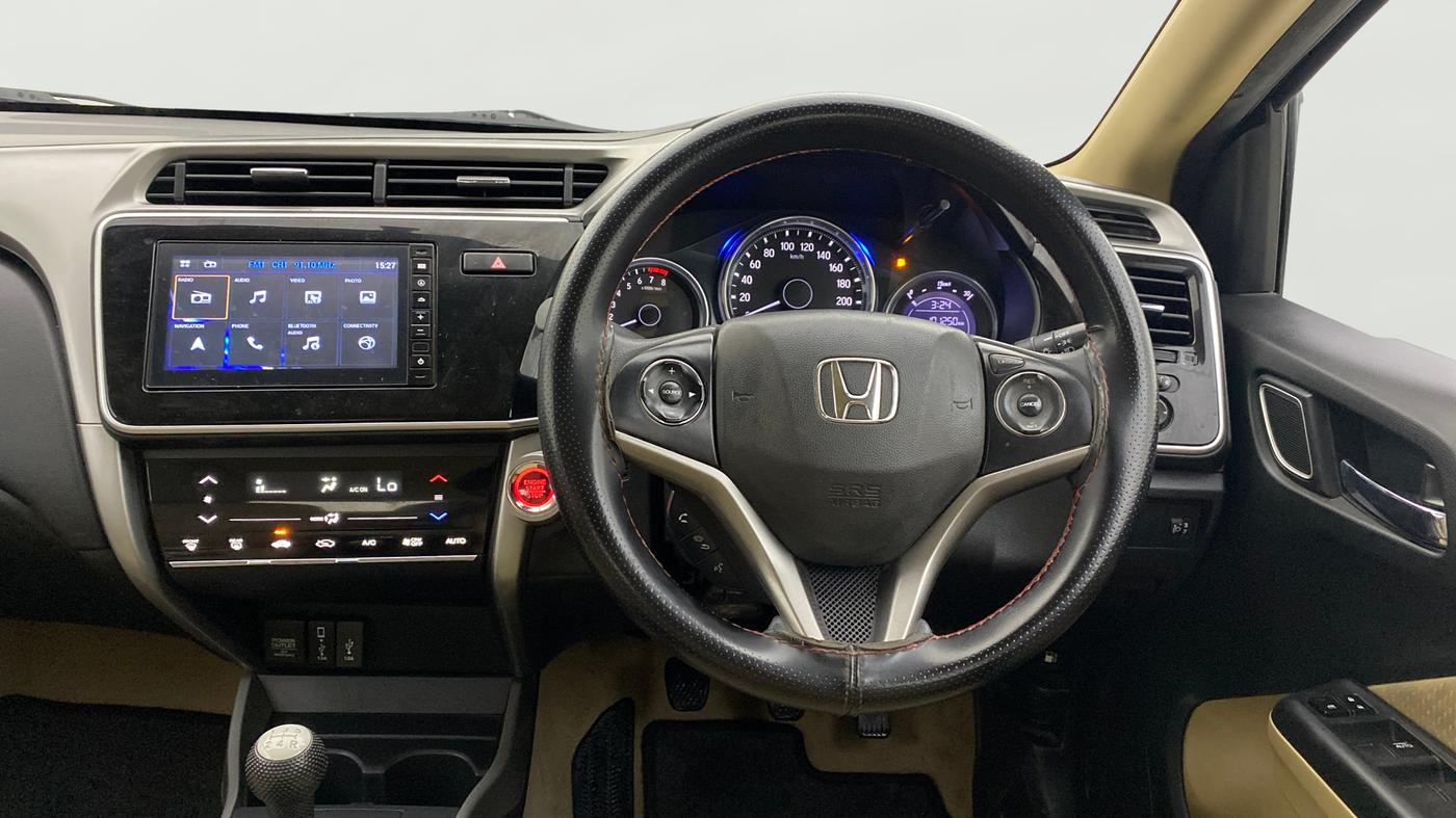 2022 Honda City 1.5L I-VTEC V MT 5TH GEN, Petrol, Manual, 1,01,250 km, Steering Wheel Close Up