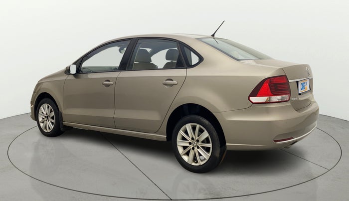 2016 Volkswagen Vento HIGHLINE PETROL AT, Petrol, Automatic, 76,549 km, Left Back Diagonal