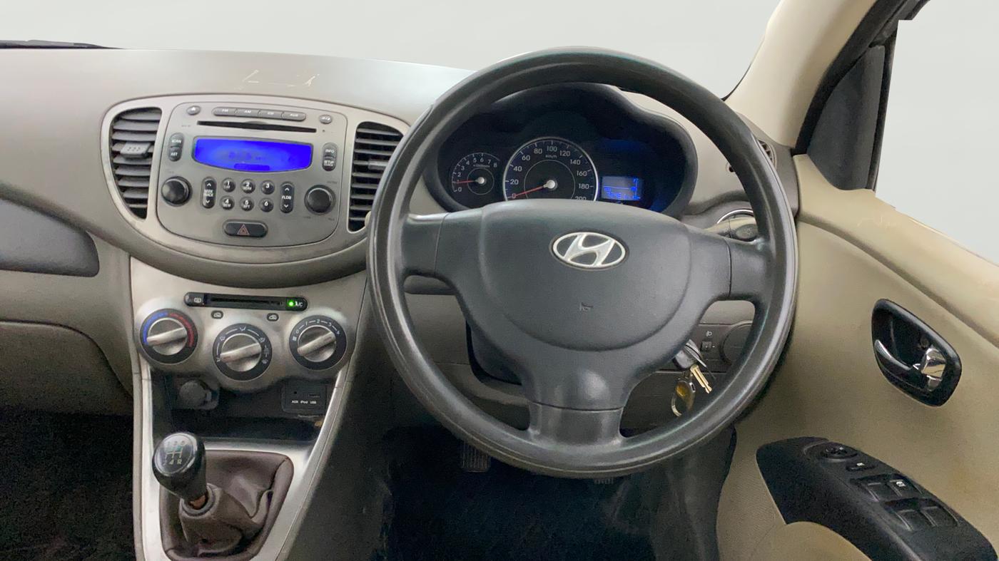 2013 Hyundai i10 SPORTZ 1.2, Petrol, Manual, 72,493 km, Steering Wheel Close Up