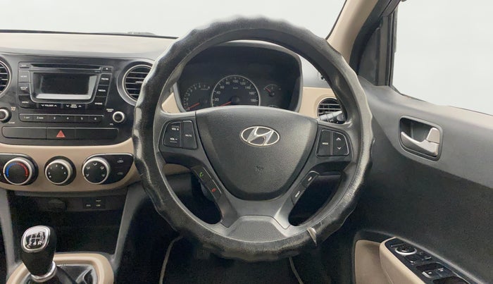 2016 Hyundai Grand i10 SPORTZ 1.2 KAPPA VTVT, Petrol, Manual, 87,020 km, Steering Wheel Close Up