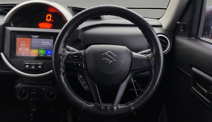 2021 Maruti S PRESSO VXI PLUS AMT, Petrol, Automatic, 58,275 km, Steering Wheel Close Up