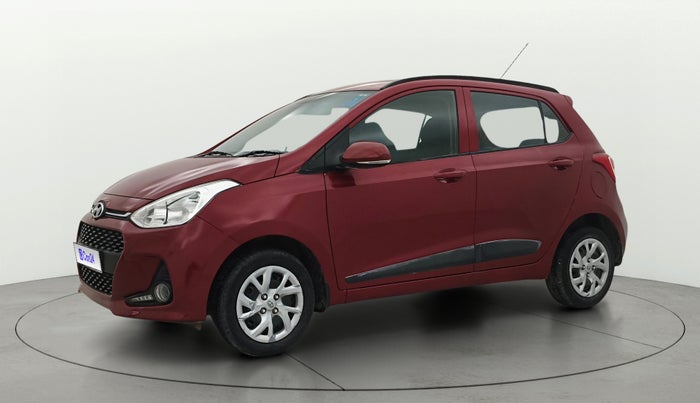 2017 Hyundai Grand i10 SPORTZ (O) 1.2 KAPPA VTVT, Petrol, Manual, 38,539 km, Left Front Diagonal