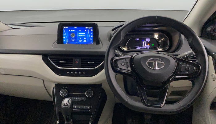 2023 Tata NEXON XZ PLUS (L), Petrol, Manual, 17,794 km, Steering Wheel Close Up