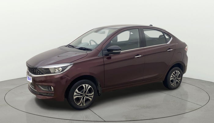 2022 Tata TIGOR XZ PLUS CNG, CNG, Manual, 93,895 km, Left Front Diagonal