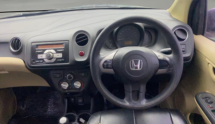 2016 Honda Brio S MT, Petrol, Manual, 79,640 km, Steering Wheel Close Up