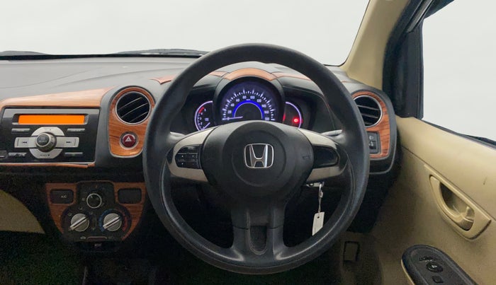 2015 Honda Amaze 1.5L I-DTEC S, Diesel, Manual, 76,316 km, Steering Wheel Close Up