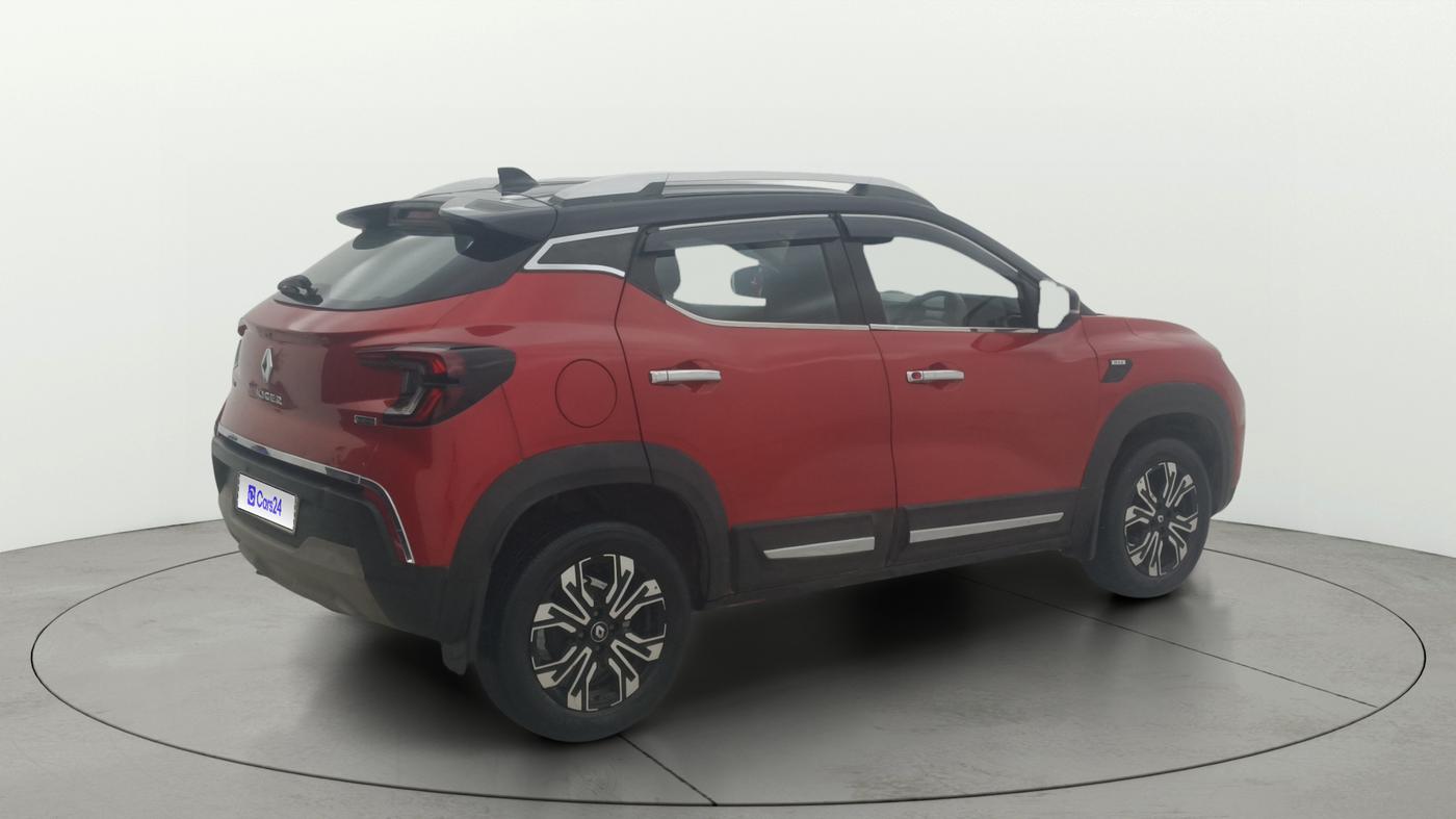 2021 Renault Kiger RXZ AMT DUAL TONE, Petrol, Automatic, 62,824 km, Right Back Diagonal