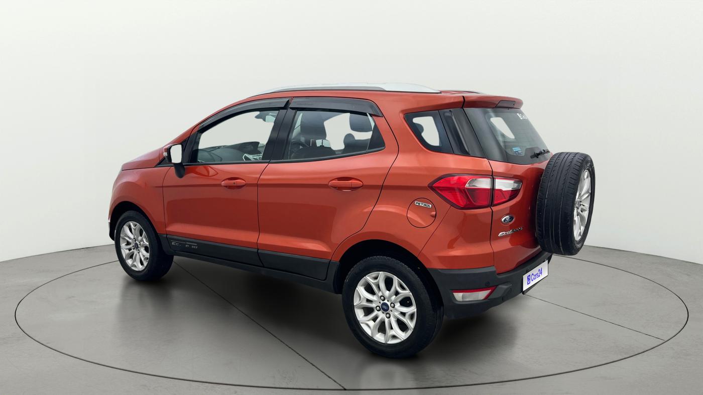 2017 Ford Ecosport TITANIUM+ 1.0L ECOBOOST, Petrol, Manual, 50,354 km, Left Back Diagonal