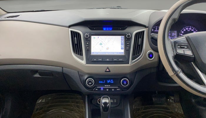 2017 Hyundai Creta SX PLUS AT 1.6 PETROL, CNG, Automatic, 1,17,634 km, Air Conditioner