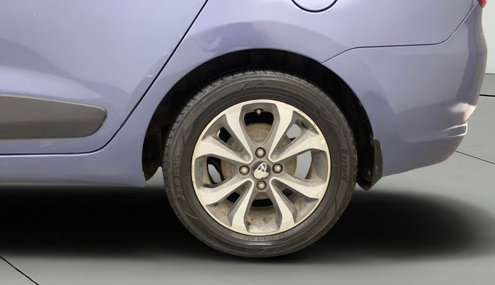 2014 Hyundai Xcent SX AT 1.2 (O), CNG, Automatic, 1,20,410 km, Left Rear Wheel