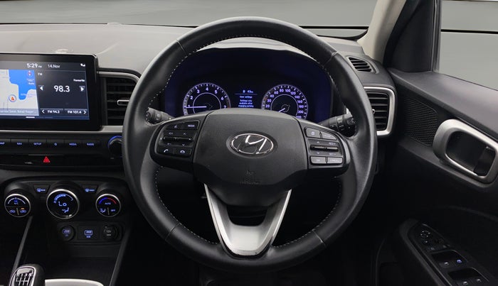 2019 Hyundai VENUE SX 1.0 (O) TURBO, Petrol, Manual, 48,880 km, Steering Wheel Close Up