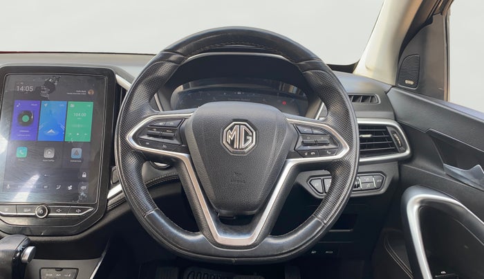 2019 MG HECTOR SHARP 1.5 DCT PETROL, Petrol, Automatic, 82,820 km, Steering Wheel Close Up