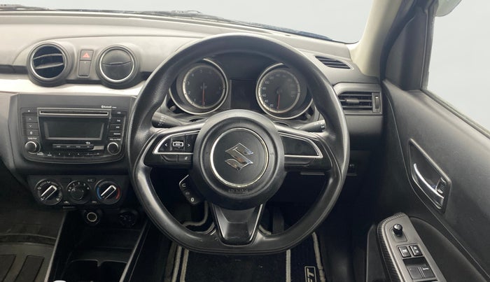 2019 Maruti Swift VXI AMT, CNG, Automatic, 1,12,117 km, Steering Wheel Close Up