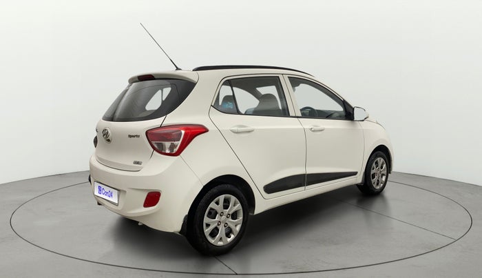 2015 Hyundai Grand i10 SPORTZ 1.2 KAPPA VTVT, Petrol, Manual, 61,047 km, Right Back Diagonal