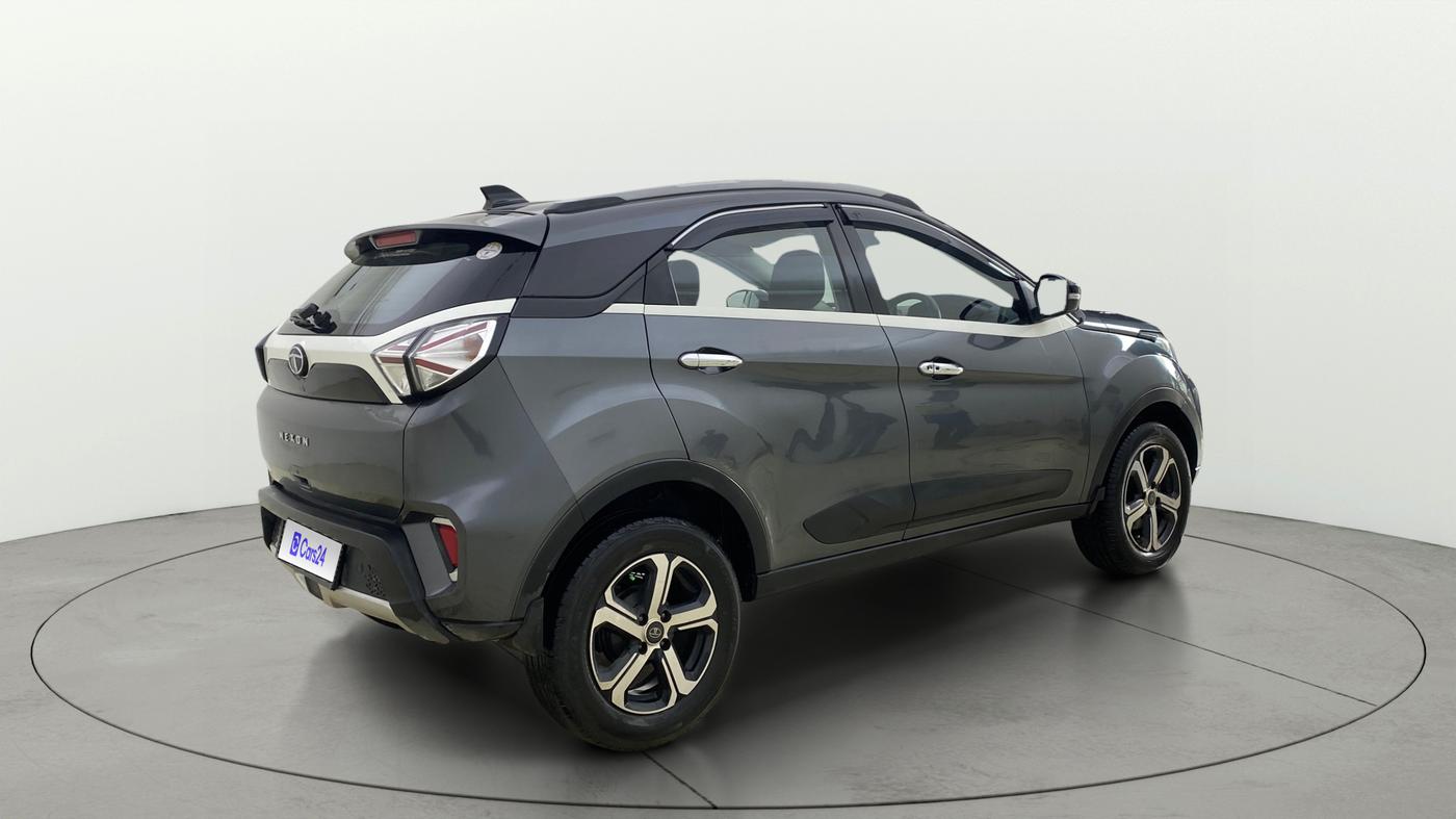 2021 Tata NEXON XZ PLUS PETROL SUNROOF, Petrol, Manual, 51,343 km, Right Back Diagonal