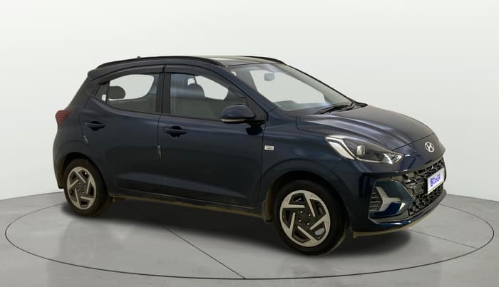 2024 Hyundai GRAND I10 NIOS SPORTZ AMT 1.2 KAPPA VTVT, Petrol, Automatic, 4,301 km, Right Front Diagonal