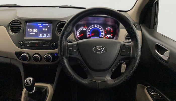 2019 Hyundai Grand i10 SPORTZ 1.2 KAPPA VTVT, Petrol, Manual, 75,085 km, Steering Wheel Close Up
