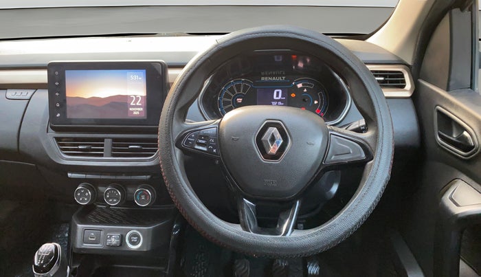 2022 Renault Kiger RXT (O) MT, CNG, Manual, 70,181 km, Steering Wheel Close Up