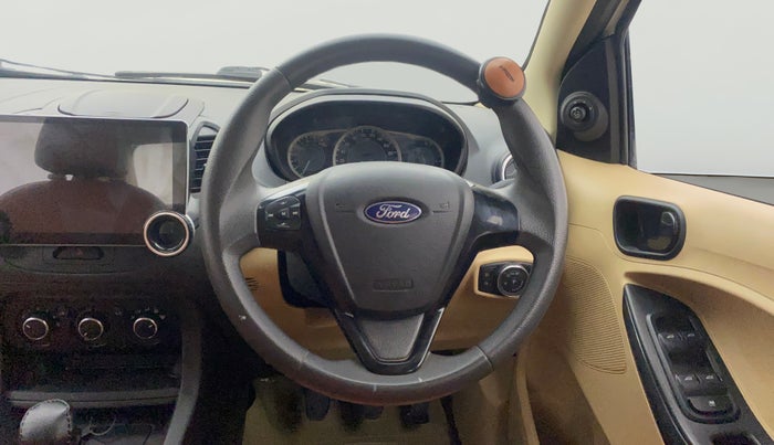2015 Ford Figo Aspire TREND 1.2 PETROL, Petrol, Manual, 48,773 km, Steering Wheel Close Up