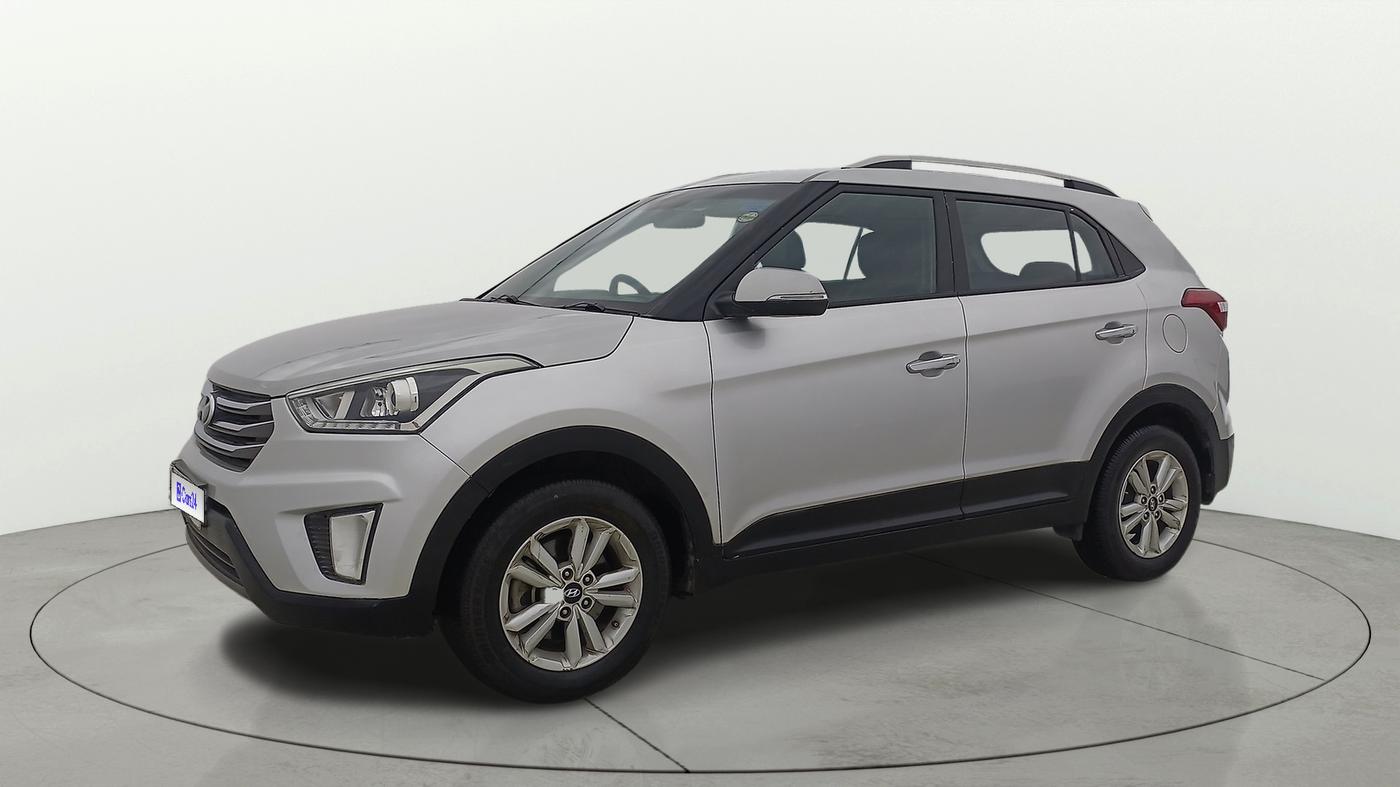 2015 Hyundai Creta SX PLUS 1.6 PETROL, Petrol, Manual, 89,381 km, Left Front Diagonal