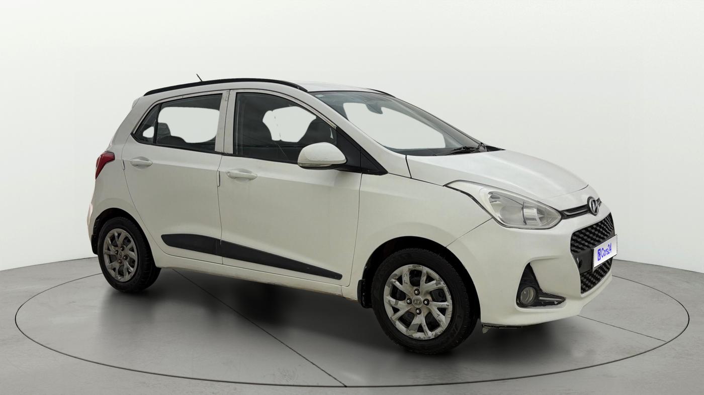 2018 Hyundai Grand i10 SPORTZ 1.2 KAPPA VTVT, CNG, Manual, 89,037 km, Right Front Diagonal