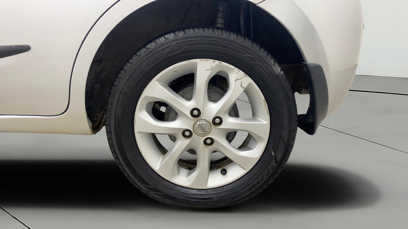 2016 Nissan Micra XV CVT, Petrol, Automatic, 74,634 km, Left Rear Wheel