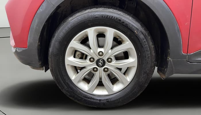 2018 Hyundai Creta SX 1.6 PETROL, Petrol, Manual, 52,834 km, Left Front Wheel