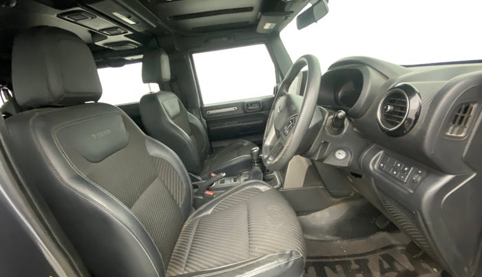 2023 Mahindra Thar LX HT PETROL 4WD MT, Petrol, Manual, 25,666 km, Right Side Front Door Cabin